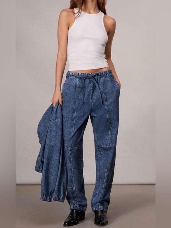 rag & bone Pants - Rag & Bone Miramar NWT Fleece Terry Jordan Pant Drawstring Sweatpant Jeans Sz M